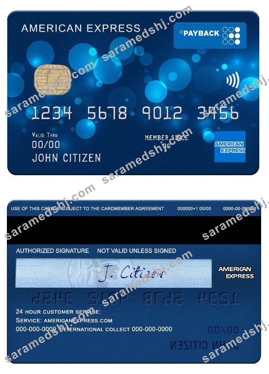 USA Regions bank amex payback card